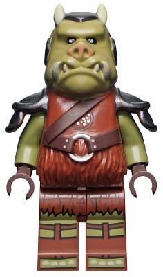 Gamorrean Guard - Olive Green, Reddish Brown Legs