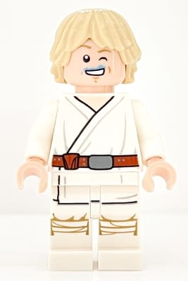 Source: BrickLink Luke Skywalker (Tatooine, White Legs, Blue Milk on Mouth)