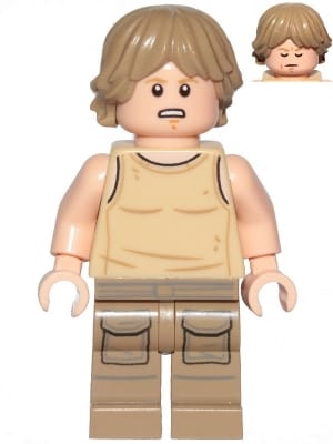 Source: BrickLink Luke Skywalker (Dagobah, Tan Tank Top)
