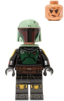 Source: BrickLink Boba Fett - Repainted Beskar Armor, Jet Pack