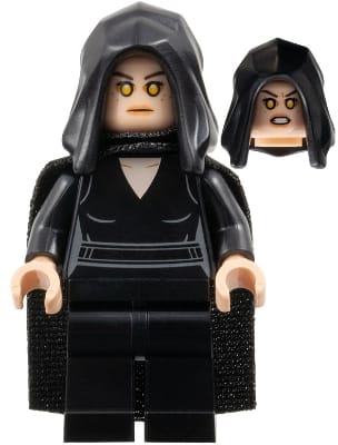 Rey - Black Dress, Hood and Cape (Darth Rey)