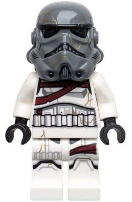 Night Trooper - Dark Bluish Gray Helmet