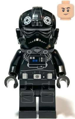Imperial TIE Fighter Pilot - Medium Tan Head