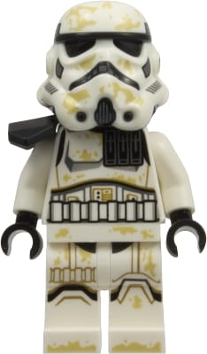 Source: BrickLink Sandtrooper - Plastic Pauldron, Dirt Stains