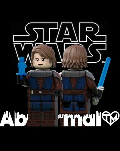 Anakin Skywalker (Variant Colur) (Abnormal x Tracyminifigs)