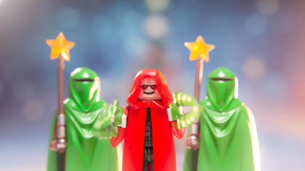 Palpatine and Emperor's Royal Guard