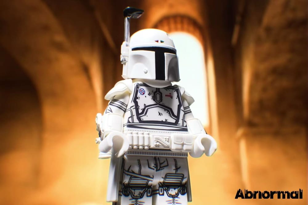 Boba Fett (Variant Black / White Version) – White