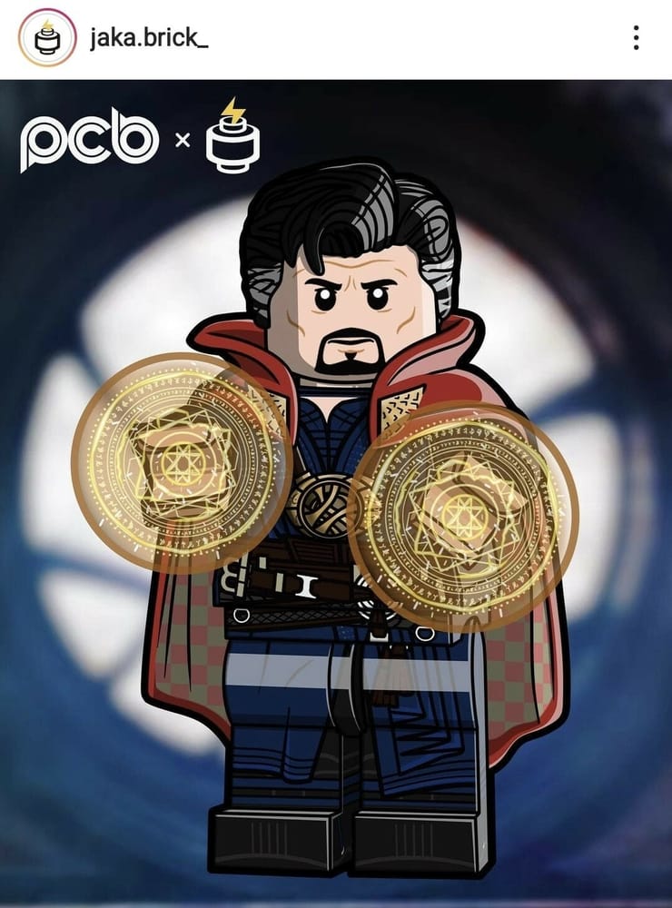 Dr Strange (Jaka brick x Phoenix Customs)