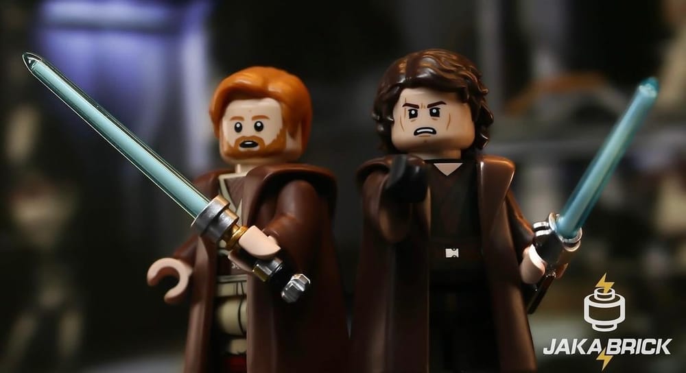 Anakin Skywalker + Obi-Wan Kenobi (Jaka brick x ColdBlood) – Anakin