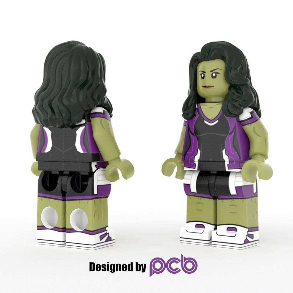 Lady Hulk (BF x PCB)