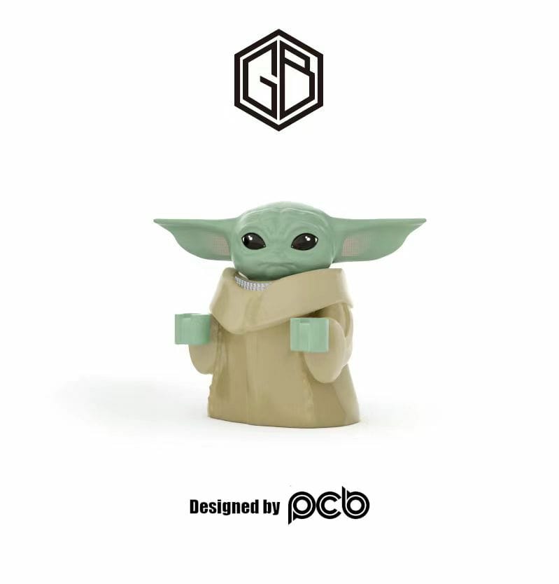 Galactic Child V2 (Goldbrick x PCB) – Regular Pose