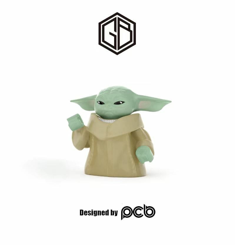 Galactic Child V2 (Goldbrick x PCB) – Force Pose